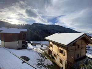 Appartements Charmant T2 + cabine, 6 pers, garage, pres des stations La Clusaz et Le Grand-Bornand - FR-1-458-94 : photos des chambres