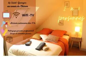 Le Saint-Georges - 2 à 4 pers - Ideal CNPE CHINON - 希农
