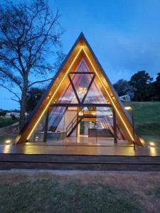 Chalé Cabana Morro dos Ventos - 沙帕达-杜斯吉马朗伊斯