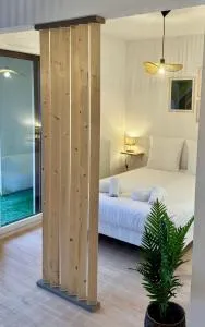 Chaleureux studio entre lac et montagnes - Neuvecelle