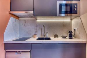 Appartements L-Oasis - Bel appart climatise quartier point du jour Lyon 5 : photos des chambres