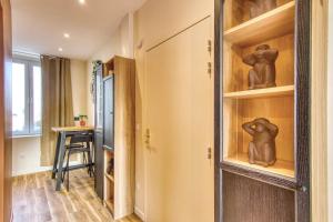 Appartements L-Oasis - Bel appart climatise quartier point du jour Lyon 5 : photos des chambres