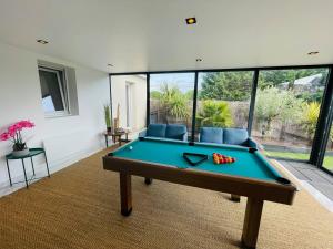 Maisons de vacances Borne arcade, Billard, Flechettes & Sauna 6pers : photos des chambres