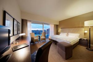 King Room with Balcony and City View  room in Lindner WTC Hotel & City Lounge Antwerp