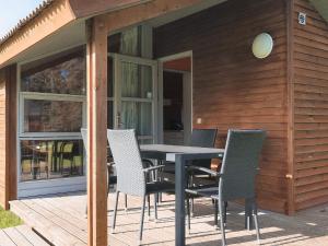 Cabin in camping resort in nature