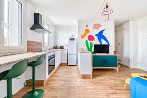 Appartements Le Memphis - T2 Gare - La Bonne Marienne : photos des chambres