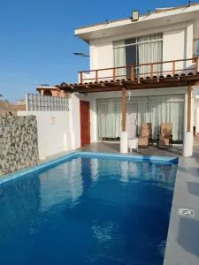 HOUSE WHITE VICHAYITO BEACH - 维加伊托