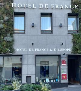 Hotels Cit'Hotel Hotel de France et d'Europe : photos des chambres