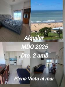 Vista plena playa las toscas