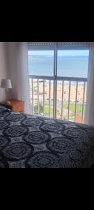 Vista plena playa las toscas