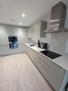 Central Modern and Spacious River view Apartment with parking