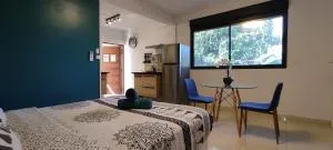 Studio Orchidée - Vue sur jardin et terrasse privée - Rémiré