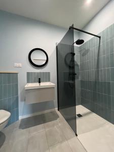 Appartement privé bleu