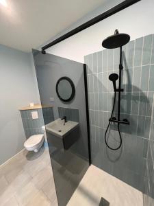 Appartement privé bleu