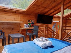 Ecocabañas B&B - Cabaña de lujo con jacuzzi privado cerca a termales