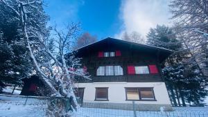 Chalet Alpin vue Dent Blanche
