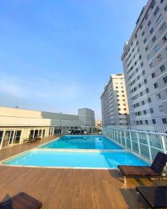 Apartamento completo 2 Quartos, Garagem, Piscina e Academia