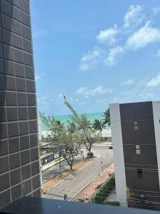 Flat moderno com Vista para o Mar