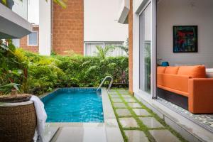 La Olalian 2 & 3 BHK Designer Villas Near Anjuna Beach with Private Pool & Sun Deck & Garden