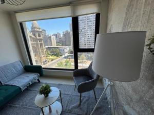 HOM I Nuevo Depto 1D1B 3PAX en Santiago Centro