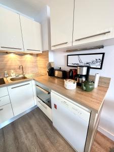 Appartements T3 Duplex Vue mer 180 sur le port de Lomener : photos des chambres