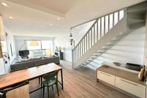 Appartements T3 Duplex Vue mer 180 sur le port de Lomener : photos des chambres