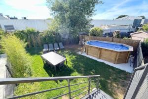 Maisons de vacances Duplex neuf Hyper Design - Piscine chauffee : photos des chambres