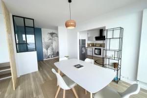 Appartements Lovely T1 d architecte de standing Vue mer 360 : photos des chambres