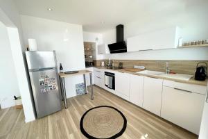Appartements Lovely T1 d architecte de standing Vue mer 360 : photos des chambres