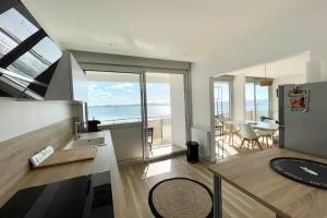 Appartements Lovely T1 d architecte de standing Vue mer 360 : photos des chambres