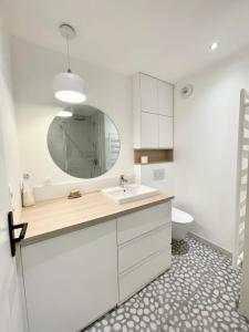 Appartements Lovely T1 d architecte de standing Vue mer 360 : photos des chambres