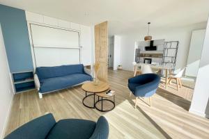 Appartements Lovely T1 d architecte de standing Vue mer 360 : photos des chambres