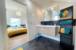 Appartements Lovely T2 de standing face a la rade : photos des chambres
