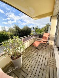 Appartements Charmant T3 cosy A 2 pas du bourg et des plages : photos des chambres