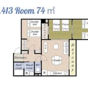 民泊の帝王 道頓堀東 413