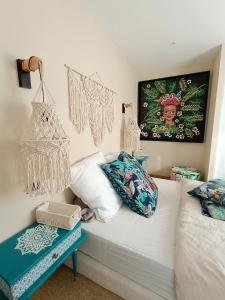 Villas La ou le Ciel est ne Beau mas pierres et contemporain sur grande propriete vue Mont Ventoux dentelles de Montmirail : photos des chambres