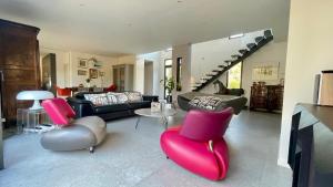 Villas Maison La pause Contemporaine et Piscine Privee : photos des chambres