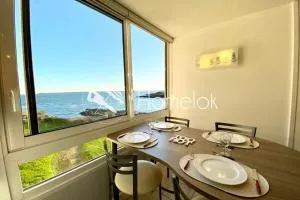 Superbe T3 Cosy Vue mer 180 - Lomener