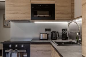 Kinabalu - Vue Mt Blanc Range Les houches center