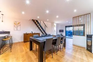 Le Cocon - 3 lits - Billard - Parking gratuit - Terrasse - Wifi - 瓦斯凯勒