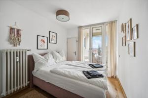 Zentrales park-side Apartment - 2BR - free parking - 2 Balkone