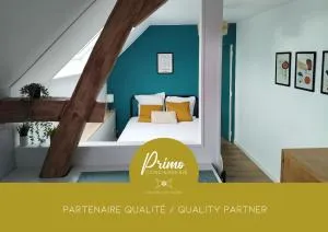 Évasion urbaine studio moderne à Chalon - BY PRIMO C0NCIERGERIE - Sezrey