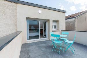 Appartements Superbe Duplex avec Terrasse au Coeur de Metz : photos des chambres