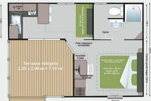 Campings Camping Onlycamp du Moulin : photos des chambres