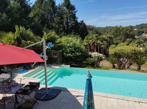 Appartements Gite non attenant a la propriete 1 a 4 personnes, spa, sauna, piscine chauffee a partager, parking gratuit : photos des chambres
