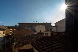 Pitti view near ponte vecchio