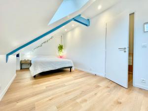 Maisons de vacances Riantec- Ti Gwenvael - Grande Maison avec Baby Foot et Terrain Clos : photos des chambres