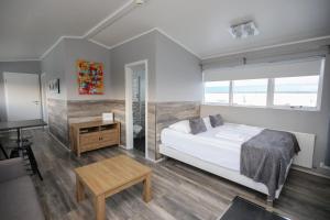 Deluxe One-Bedroom Apartment room in Skyjaborg Apartments
