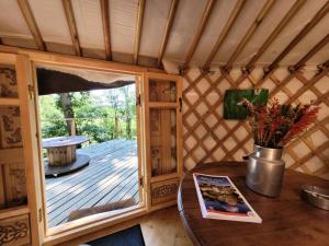 Gîte de France La yourte joulebois - Gîte de France 2 personnes MAE-6961