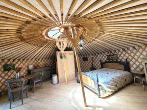 Gîte de France La yourte joulebois - Gîte de France 2 personnes MAE-6961